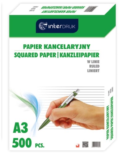 Przejdź do produktu Papier kancelaryjny A3 linia