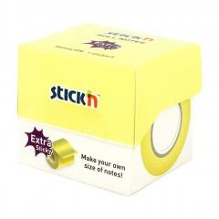 Przejdź do produktu Notes samoprzylepny na rolce 50mmx10m, żółty pastel, Stick’n