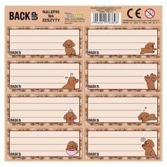 Przejdź do produktu Nalepki na zeszyt Backup 7 A 17, Derform