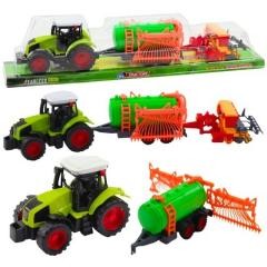 Przejdź do produktu Traktor farmerski cysterna + zagrabiarka