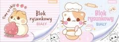 Przejdź do produktu Blok rysunkowy biały A4 20k. z kolorowanką dziewczynka, Beniamin