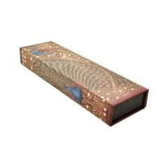 Przejdź do produktu Piórnik zamykany na magnes Sangorski & Sutcliffe Hafiz""s Peacocks, Paperblanks
