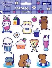 Przejdź do produktu Tatuaże zmywalne 150x200 mm Yummy Yum, Happy Color