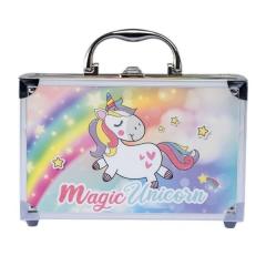 Przejdź do produktu NICE WALIZKA MAKE UP JEDNOROŻEC. 5+