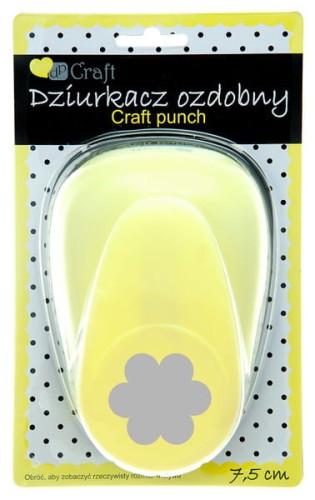 Przejdź do produktu Dziurkacz ozdob. 7cm kwiatek, Dp Craft