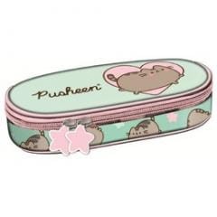 Przejdź do produktu Piórnik saszetka usztywniona z wewnętrzną klapką Pusheen Mint, St.Majewski