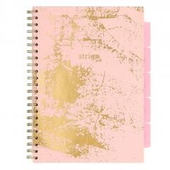 Przejdź do produktu Kołonotes Project Book A4 Marmur różowy 100k. kratka 80g, Strigo