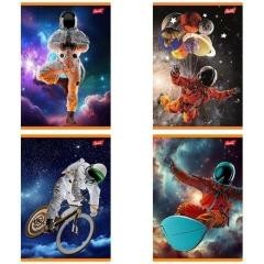 Przejdź do produktu Zeszyt A5 32 k. kratka laminowany Spaceman, Unipap