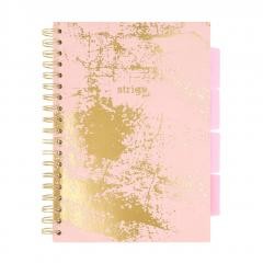 Przejdź do produktu Kołonotes Project Book B5 Marmur różowy 100k. kratka 80g, Strigo