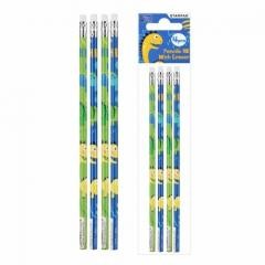 Przejdź do produktu OLOWEK Z GUM HB DINO STK TUB A 48 288 1440