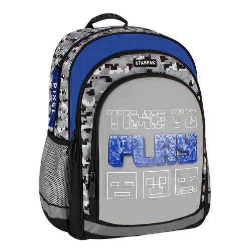 Przejdź do produktu PLECAK PIXEL SZARY STK-14 PB1 12
