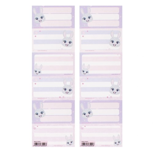Przejdź do produktu NAKLEJ NA ZESZYT RABBIT STK PB A 25 25 2500