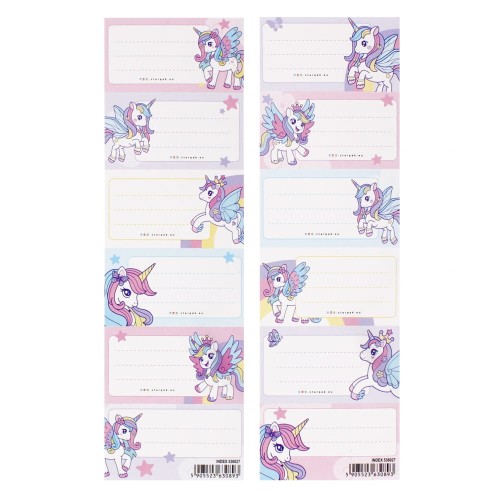 Przejdź do produktu NAKLEJ NA ZESZYT UNICORN STK PB A 25  25 2500