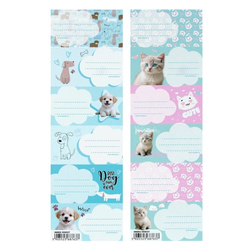 Przejdź do produktu NAKLEJ NA ZESZYT CUTIES STK PB A 25 2500