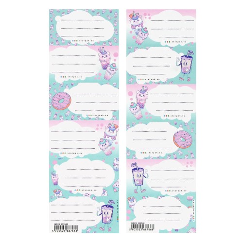 Przejdź do produktu NAKLEJ NA ZESZYT BUBBLE TEA STK PB A 25 2500