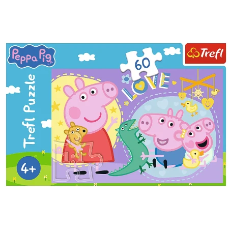 puzzle-świnka-peppa-60-elementów-front-opakowania