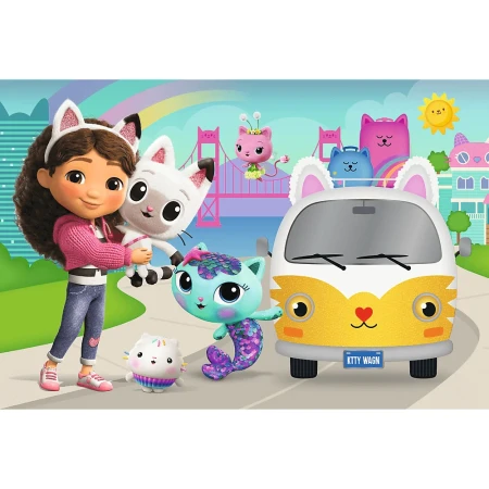Puzzle-60-elementów- Gabby-i-kocie przygody-Koci-Domek-Gabi-front_opakowania