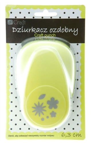 Przejdź do produktu Dziurkacz ozdob. 6cm. Multiflowers AD125/283, Dp Craft