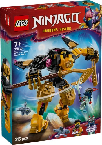 Przejdź do produktu *****LEGO NINJAGO Mech bojowy SpinjitzuArina 71839