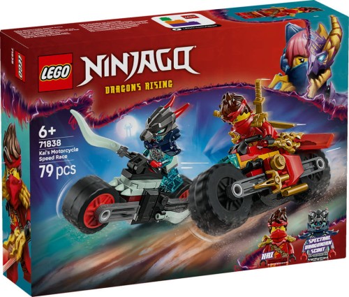 Przejdź do produktu *****LEGO NINJAGO Wyścig motocyklowy Kaia 71838