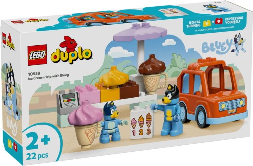 Przejdź do produktu *****LEGO DUPLO BLUEY Wyprawa po lody z Blue 10458