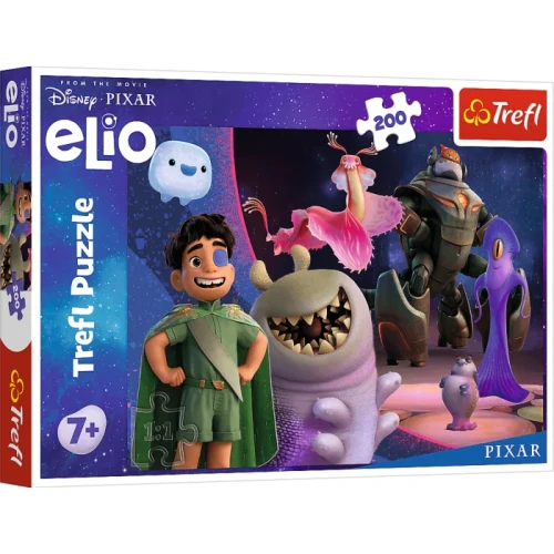 Przejdź do produktu Puzzle 200-el. Elio w odległej galaktyce 13332, Trefl