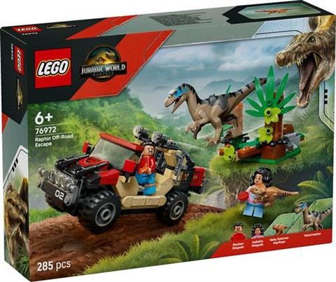 Przejdź do produktu LEGO(R) JURASSIC WORLD 76972 Ucieczka terenówką