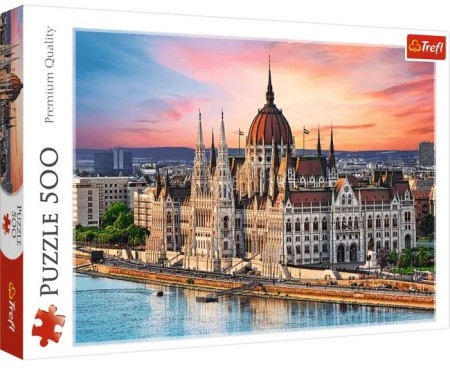 Puzzle 500 el. Budapesz Węgry Trefl.jpg