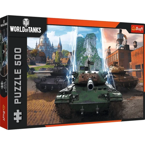 Przejdź do produktu Puzzle 500 el. World of Tanks: Czas na akcję! 37535, Trefl