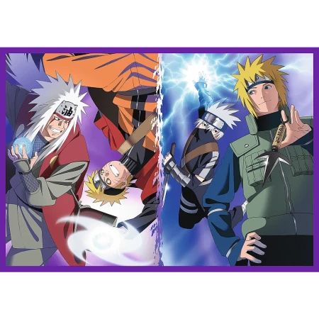 13339_Puzzle Naruto Shippuden 4 x 250 el. Przygody Naruto Uzumaki_4.webp