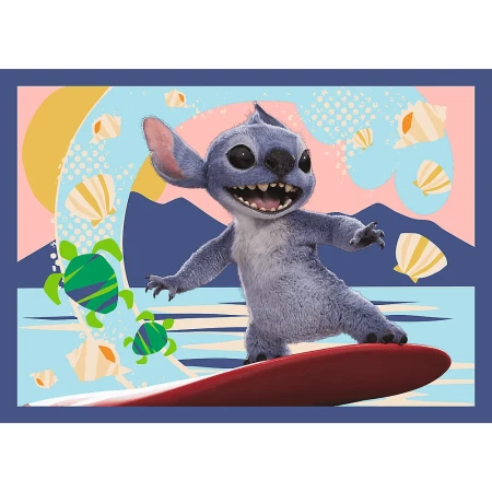 34666_Puzzle 4w1 Lilo &amp; Stitch, Wakacje na Hawajach_4.webp