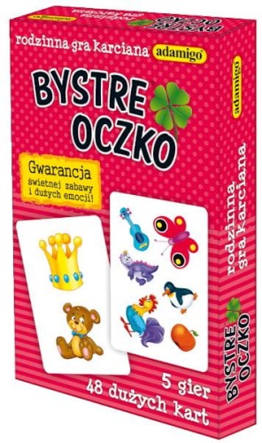 Przejdź do produktu Bystre oczko gra karciana ADAMIGO