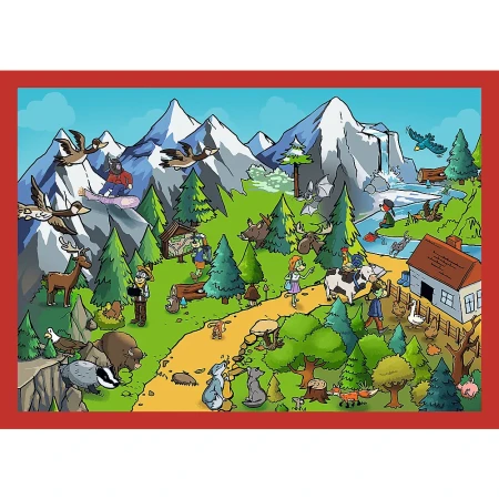 34675_Puzzle 4w1 - Podróże Treflików, Rodzina Treflików_5.webp