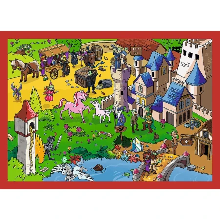 34675_Puzzle 4w1 - Podróże Treflików, Rodzina Treflików_3.webp