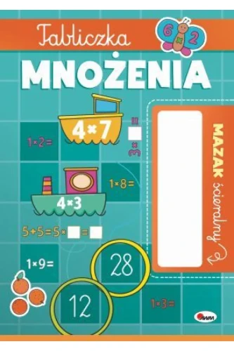 Przejdź do produktu MAZAK CIERALNY TABLICZKA MNOŻENIA