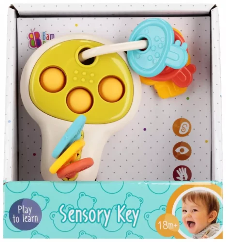 Przejdź do produktu BAM BAM ZAB SENSORYCZNA KLUCZYKI 15X16X10 WB 64