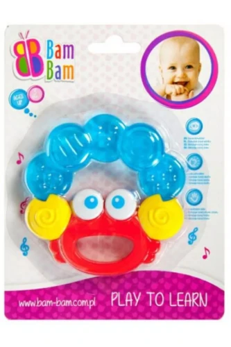 Przejdź do produktu BAM BAM Gryzak Krab blister