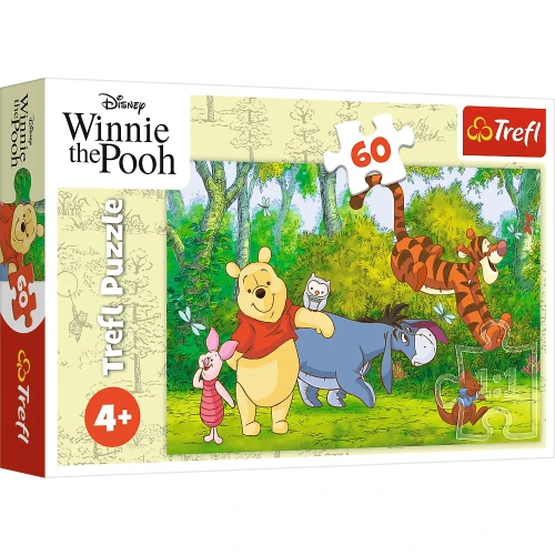 Przejdź do produktu Puzzles - _60_ - Tasty honey /  Disney Winnie the Pooh_FSC Mix 70%