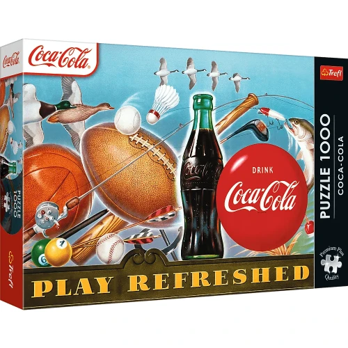 Przejdź do produktu Puzzles - _1000 Premium Plus_ - Coca-Cola: Play Refreshed / Coca Cola_FSC Mix 70%