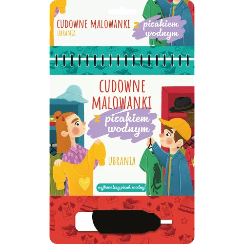 Przejdź do produktu Cudowna malowanki z pisakiem wodnym. Ubrania