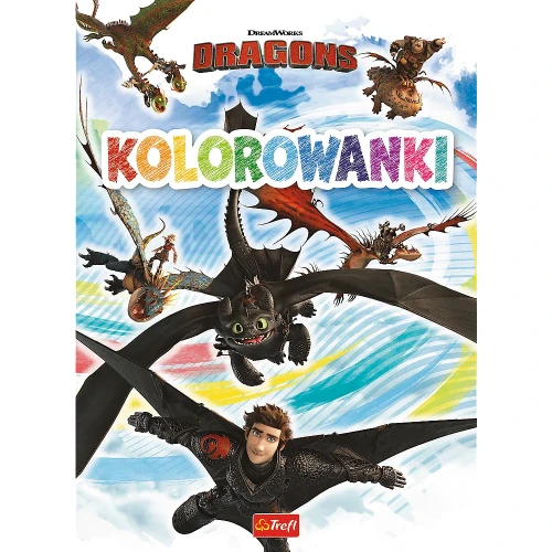 Przejdź do produktu Jak wytresować smoka. Kolorowanki / Universal How to Train Your Dragon