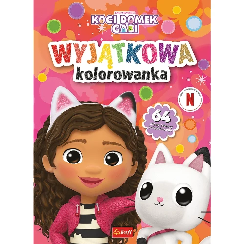 Przejdź do produktu Koci Domek Gabi. Wyjątkowa kolorowanka / Universal Gabby's Dollhouse