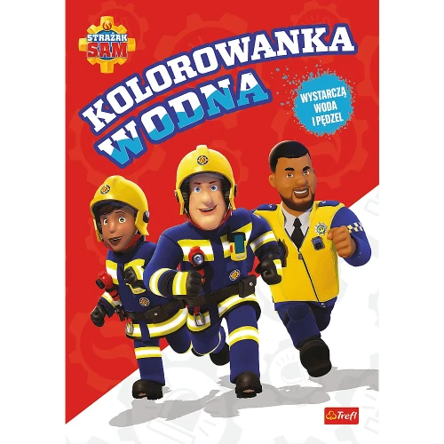 Przejdź do produktu Strażak Sam. Kolorowanka wodna / Prism A&D Fireman Sam