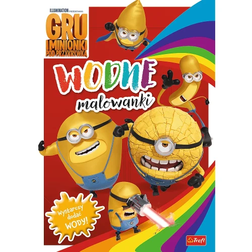 Przejdź do produktu Minions. Wodne malowanki / Universal Minions the rise of Gru