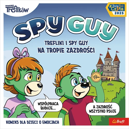 Przejdź do produktu Komiks Spy Guy. Na tropie zazdrości / KAZSTUDIO SA Rodzina Treflików