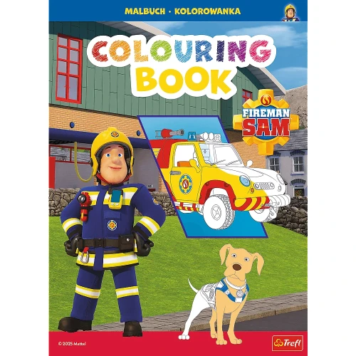 Przejdź do produktu Fireman Sam. Colouring book. Malbuch. Kolorowanka / Prism A&D Fireman Sam