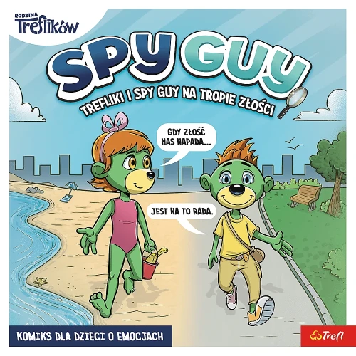 Przejdź do produktu Komiks Spy Guy. Na tropie złości