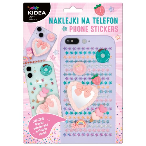 Przejdź do produktu NAKLEJKI NA TELEFON SWEET KIDEA 8453