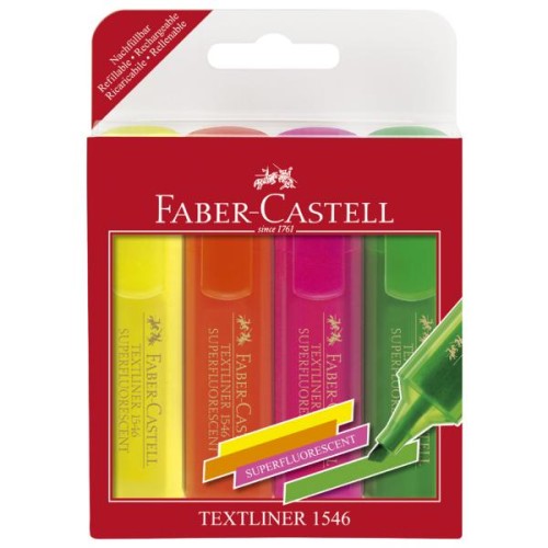 Przejdź do produktu FC 154604 ZAKREŚLACZ  4KOL, ETUI PLASTIKOWE