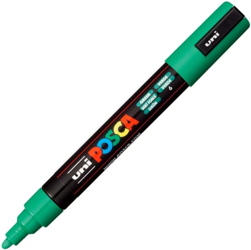 Przejdź do produktu Marker pigmentowy Posca PC-5M zielony (Green) nr 6, Uni